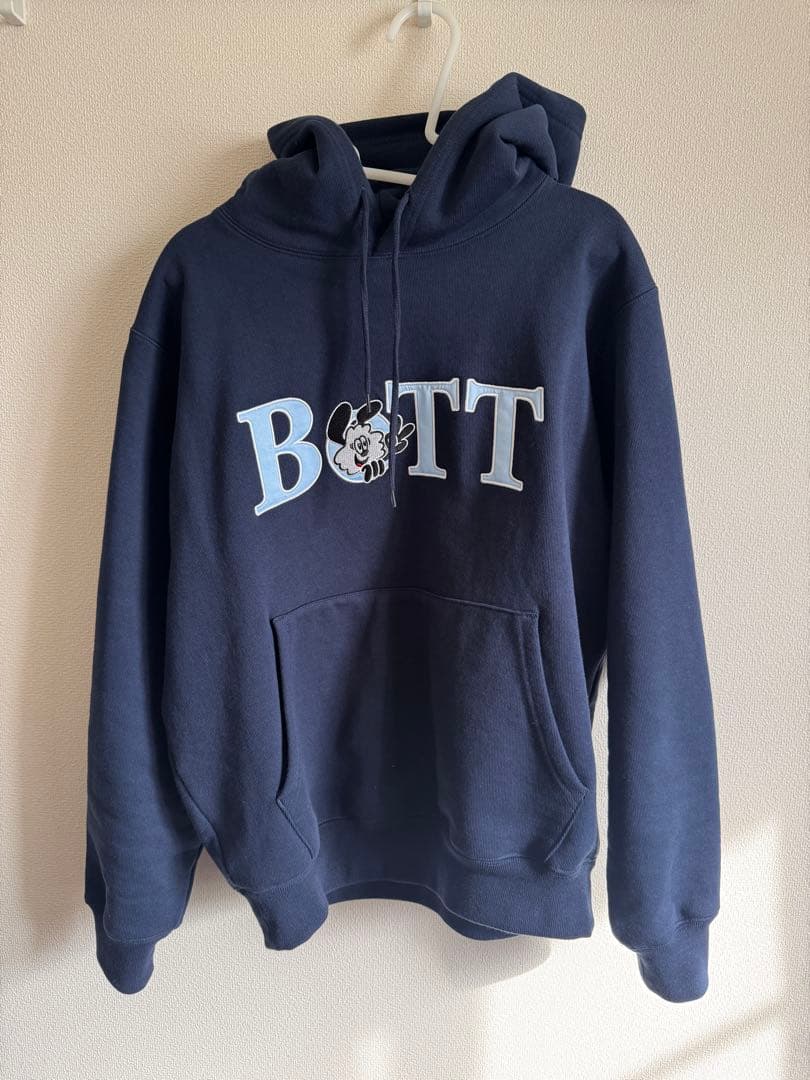 BoTT × VERDY Vick Hoodie Navy M