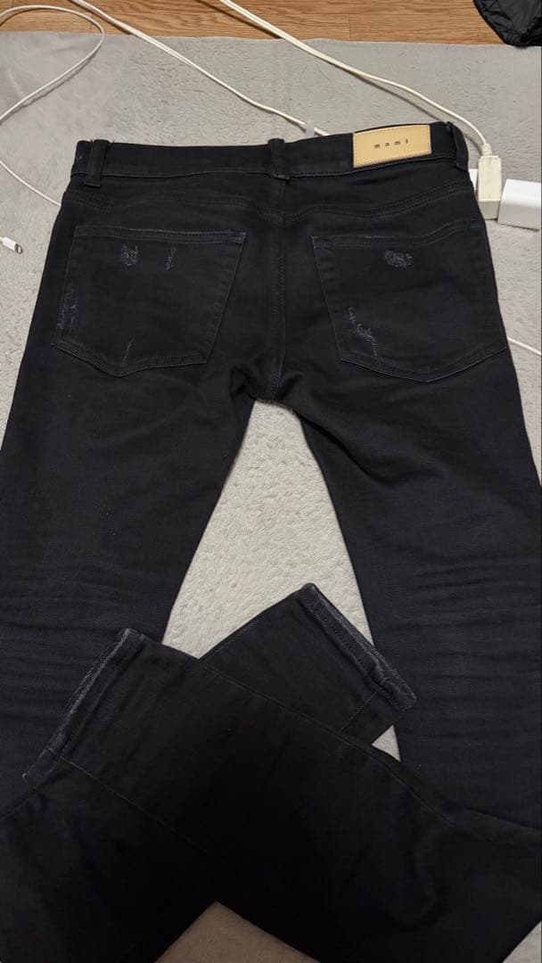 mnml ブラック スキニーデニム サイズ28