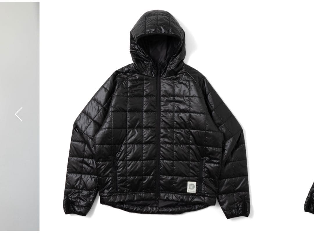 WUP PUFF JACKET ブラック