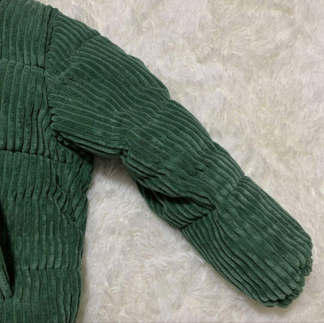 ✨即完売品✨ZARA ザラ　ダウンジャケット　コーデュロイ　パフジャケット　XL