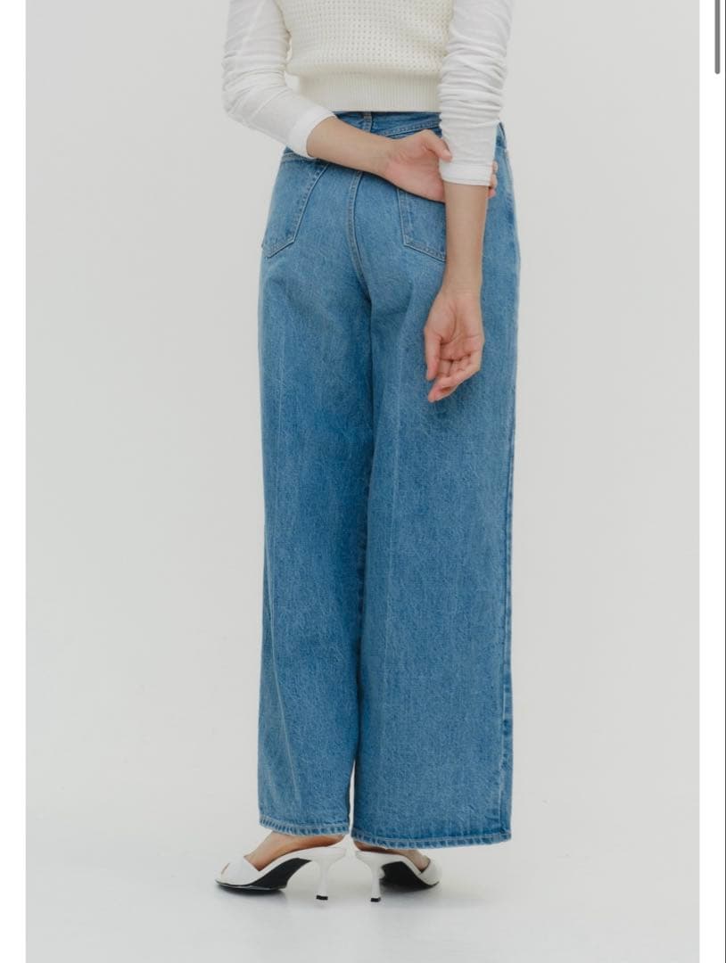 タグ付き新品✨️ yori ヨリ Jane ワイドデニム 40