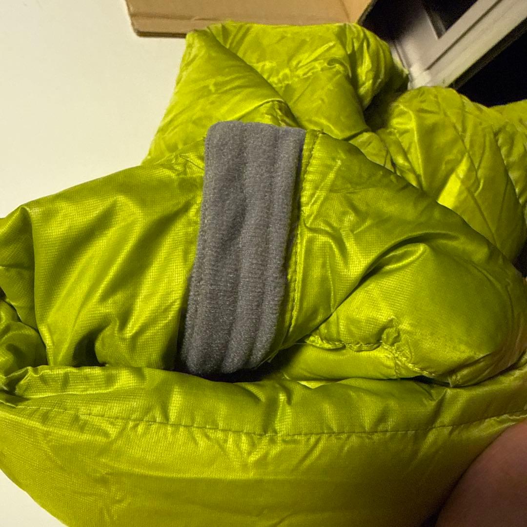 00s Marmot archive ライトパフダウンジャケットテック系イエロー