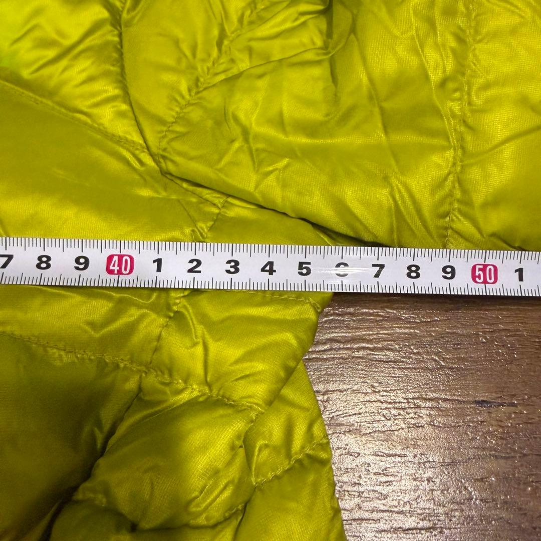 00s Marmot archive ライトパフダウンジャケットテック系イエロー