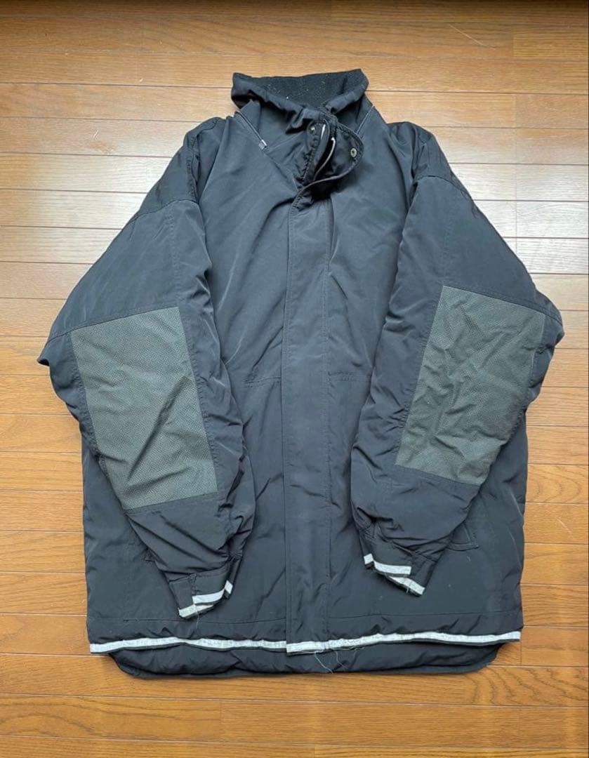 90s Armani Jeans イタリア製　中綿ジャケット　ダークネイビー