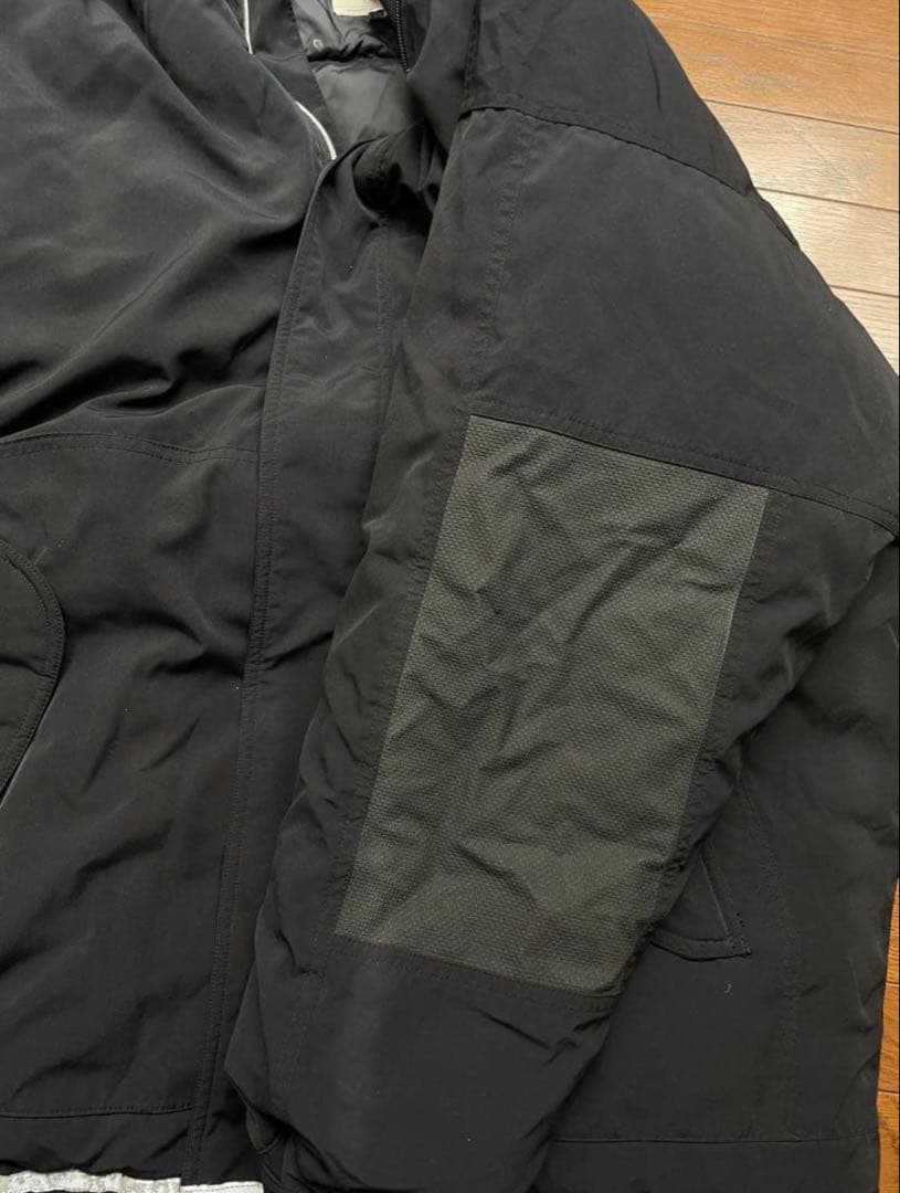 90s Armani Jeans イタリア製　中綿ジャケット　ダークネイビー