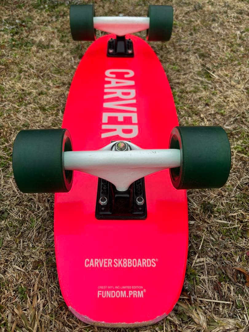 【正規品】CARVER SK8BOARDS FUNDOM.PR スケートボード