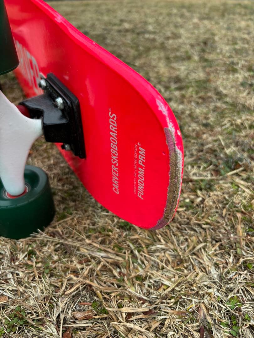 【正規品】CARVER SK8BOARDS FUNDOM.PR スケートボード