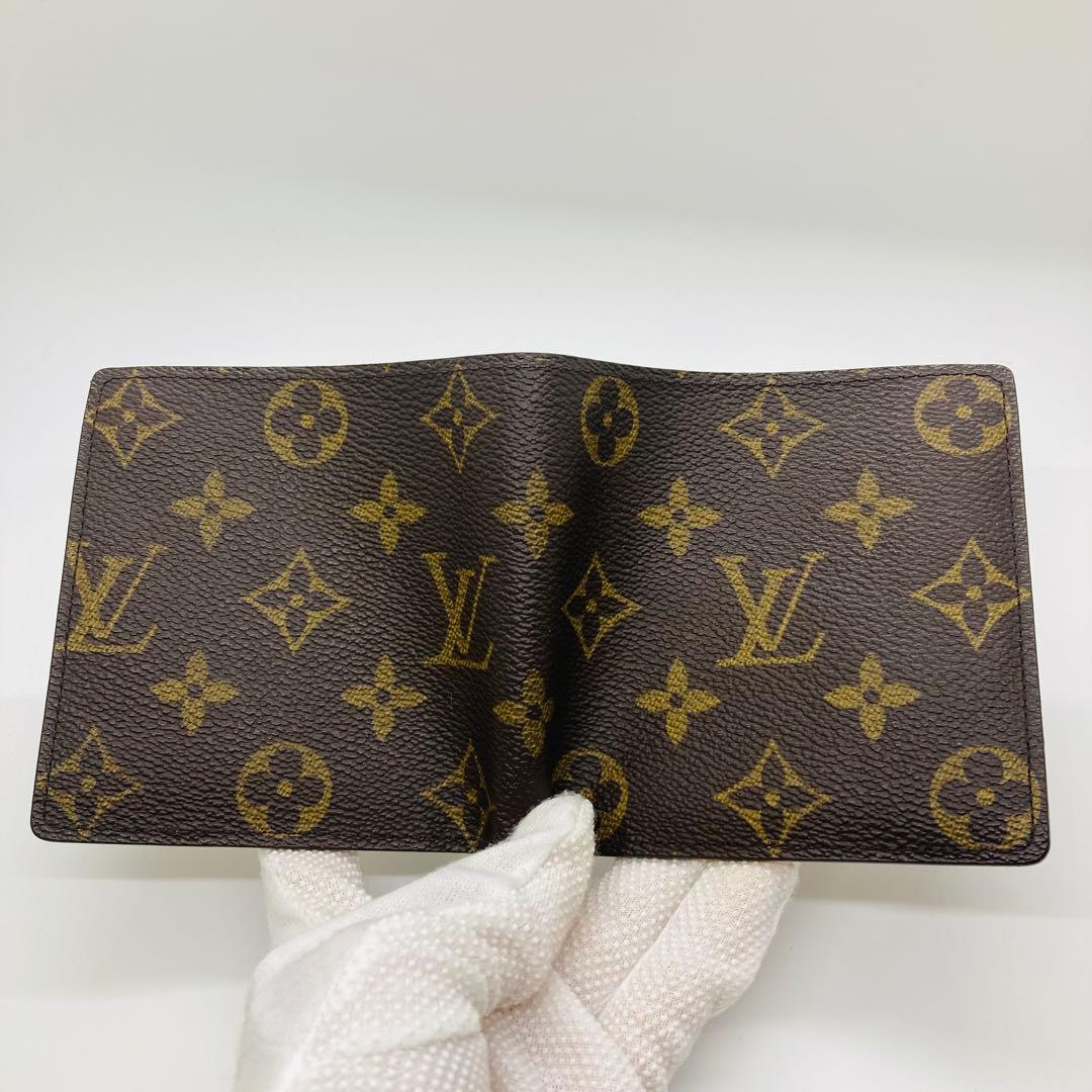 ルイヴィトン モノグラム 財布 二つ折り財布 マルコ A849