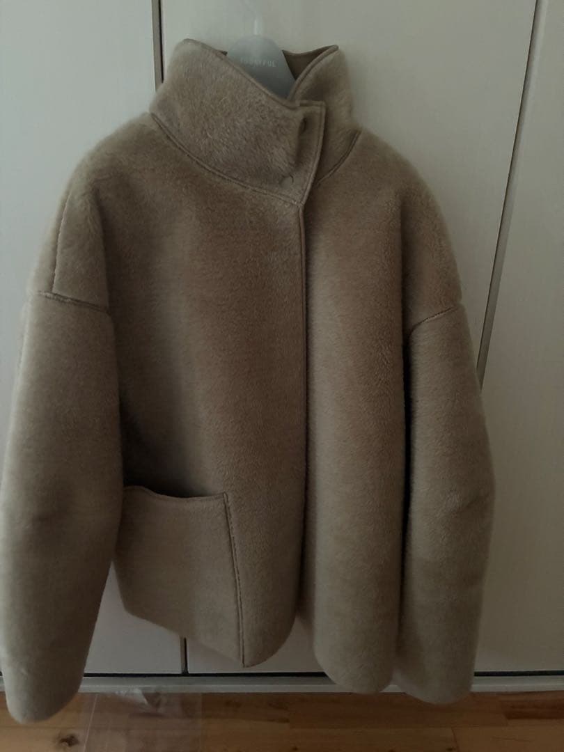 【TODAYFUL】Standcollar Boa Jacket 36