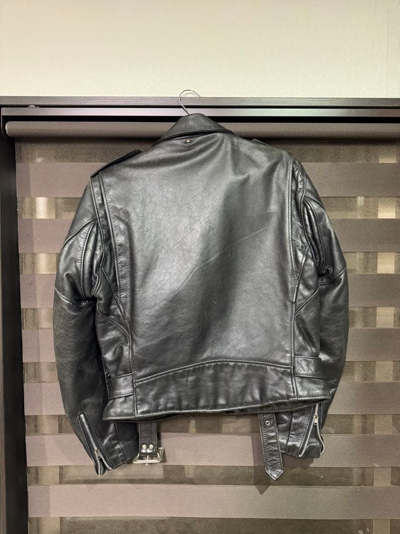 【しゅん】90s SCHOTT 618 ダブルライダースジャケット 38