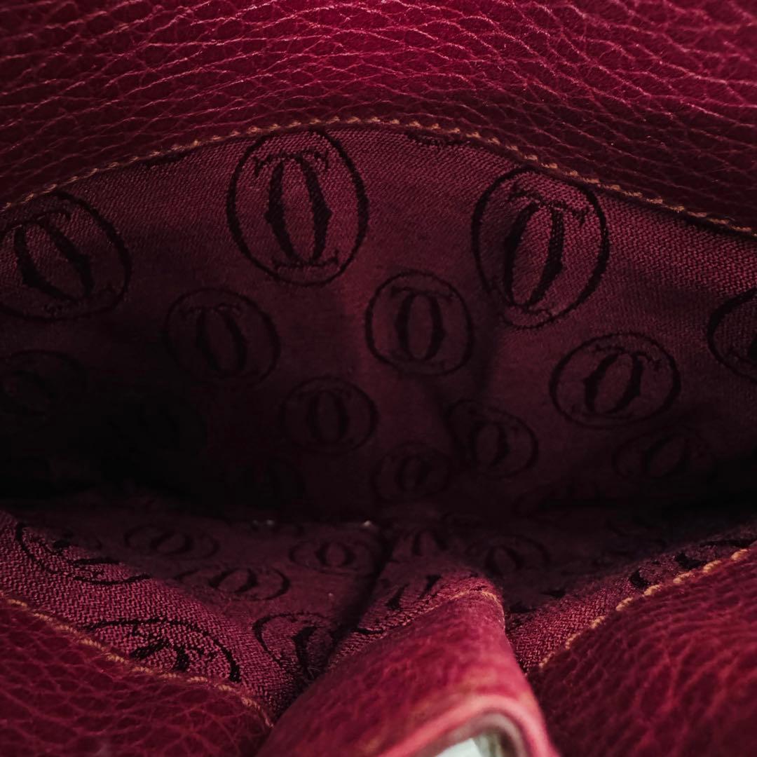 ✨Cartier✨カルティエ✨トリニティーショルダー✨ボルドー✨マストライン✨