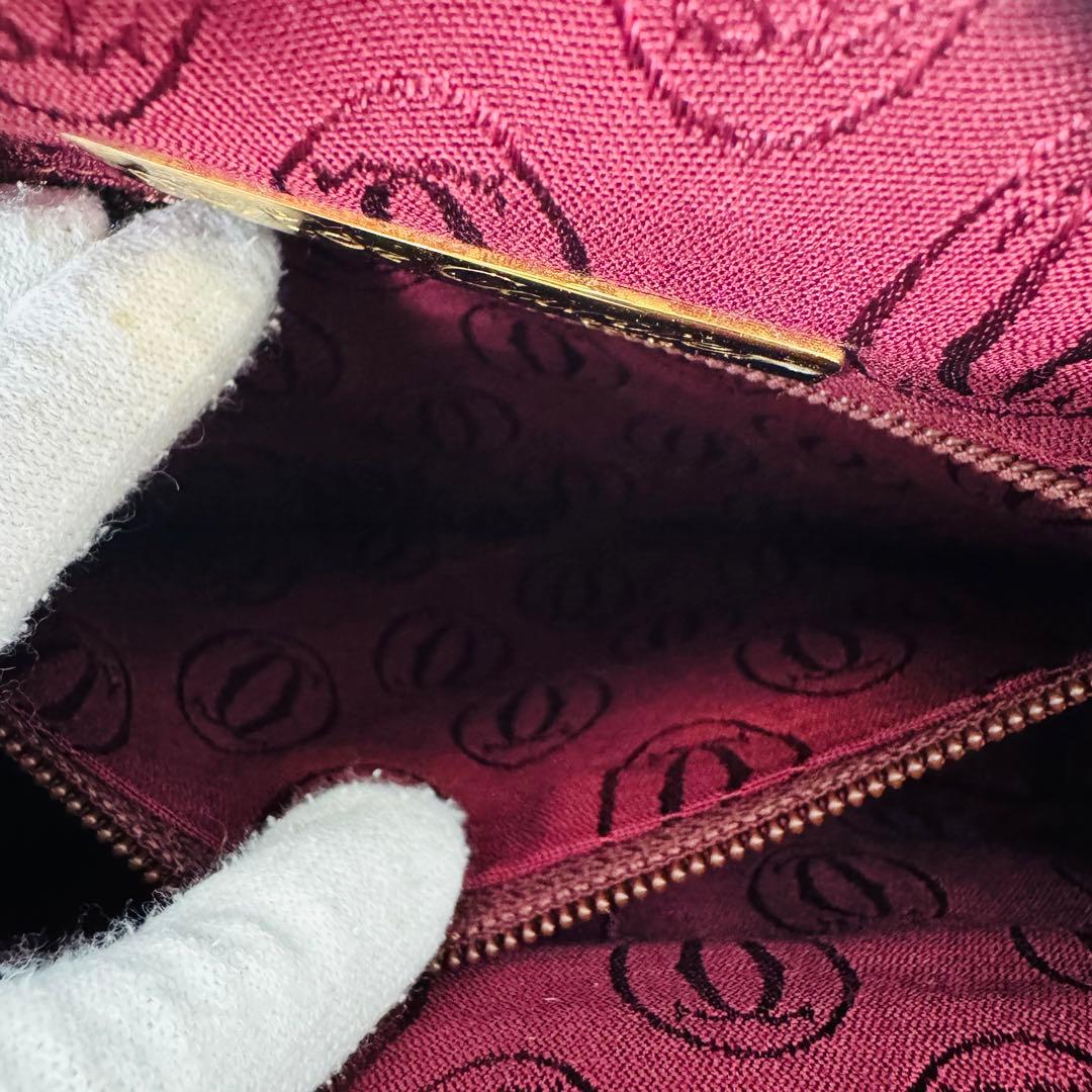 ✨Cartier✨カルティエ✨トリニティーショルダー✨ボルドー✨マストライン✨