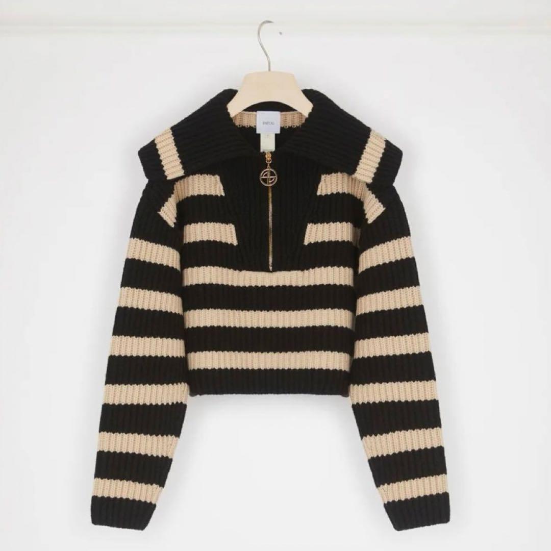 PATOU ストライプ　ニット