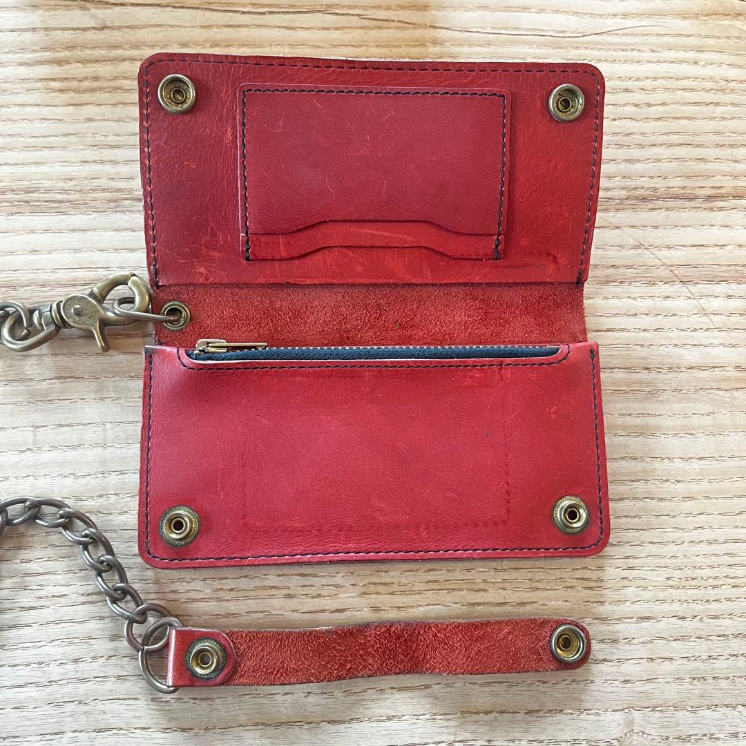 レッドウィング 本革ウォレットチェーン長財布 箱付