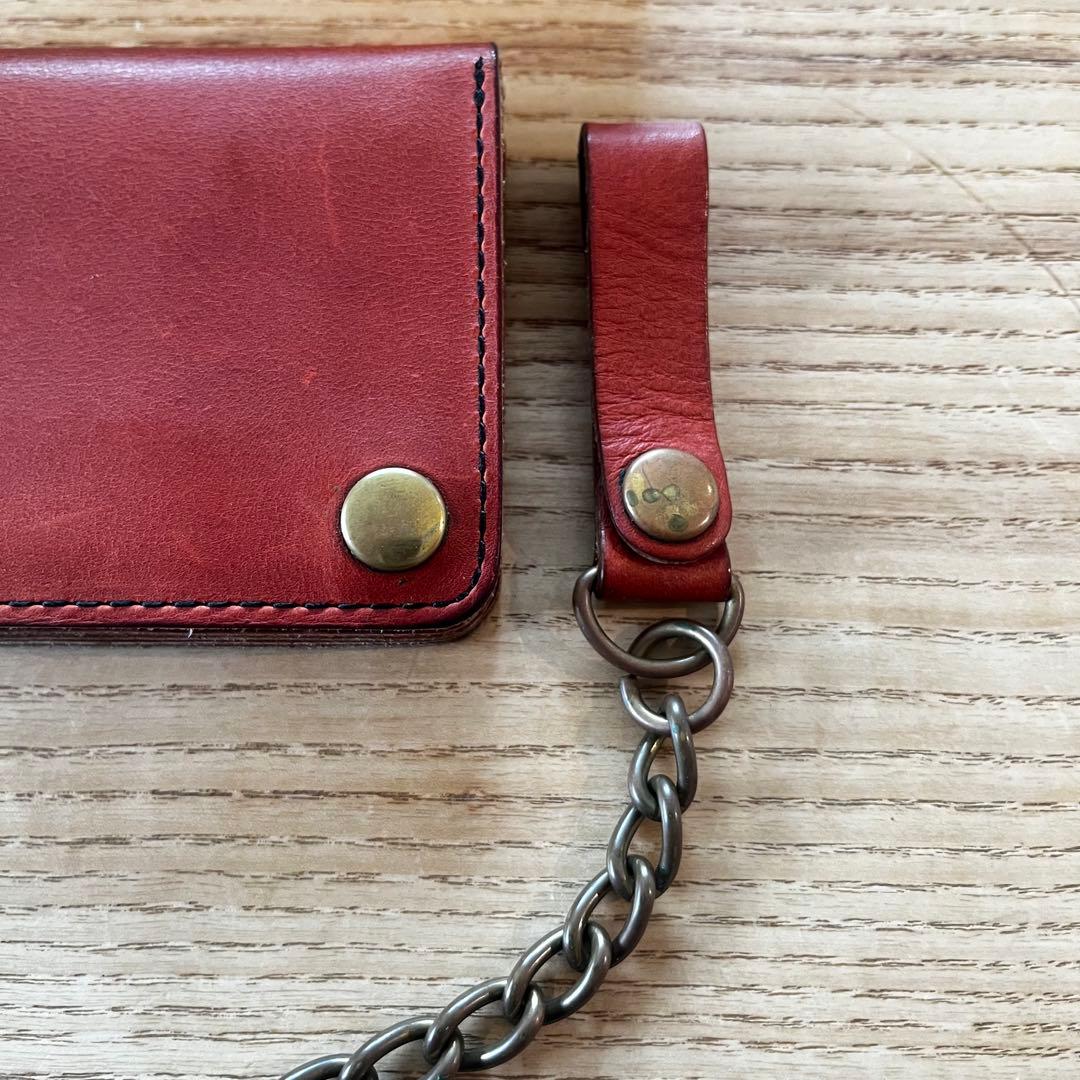 レッドウィング 本革ウォレットチェーン長財布 箱付