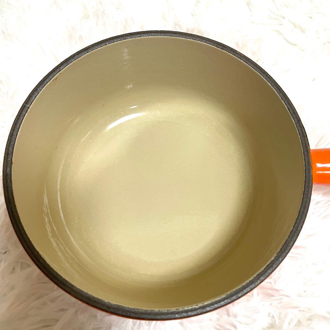 LE CREUSET ルクルーゼ　ソースパン18cm オレンジ