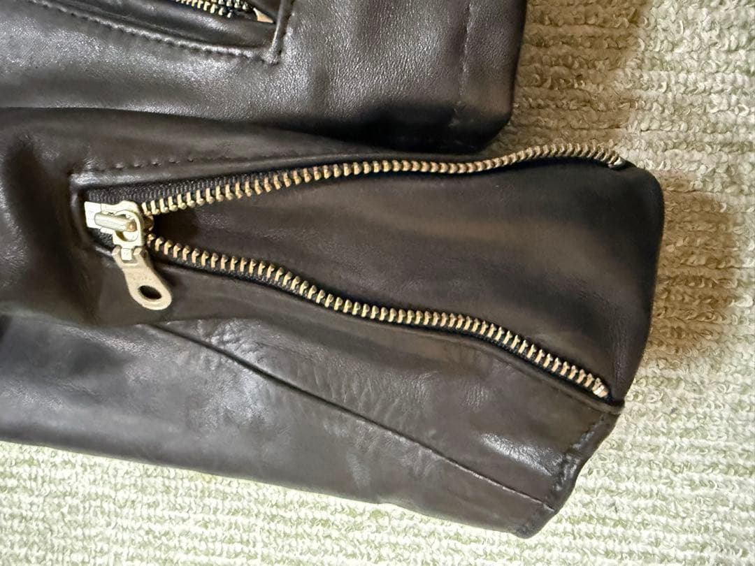 Schott シングルライダース レザージャケット 34