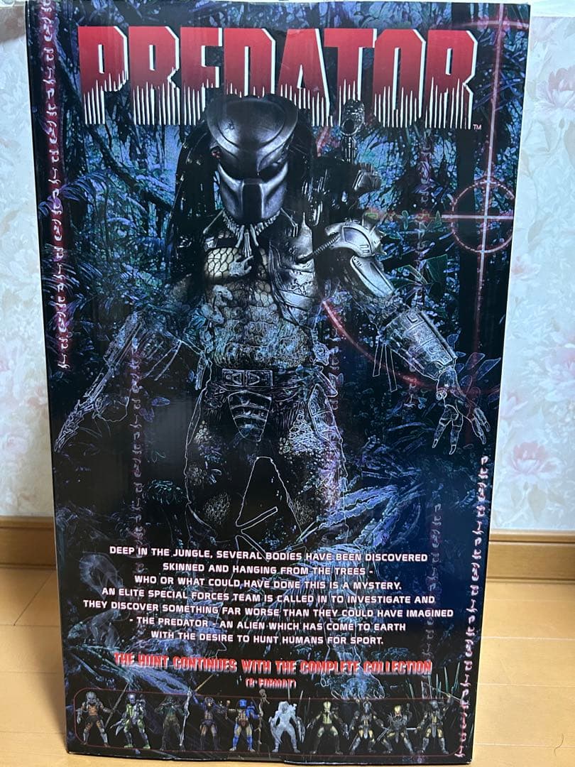 ネカジャングルハンタープレデターwithLEDライト1/4アクションフィギュア