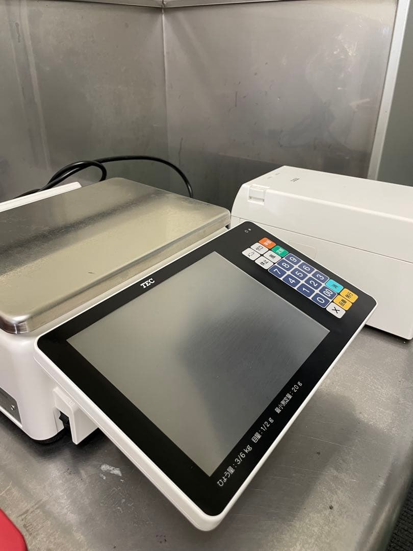 TEC デジタルスケール 多機能ラベルプリンターSL-6300-R