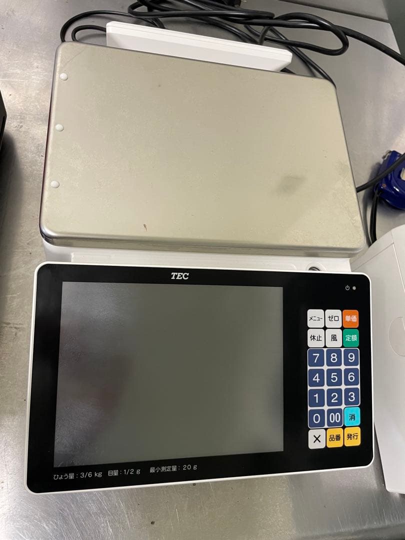 TEC デジタルスケール 多機能ラベルプリンターSL-6300-R