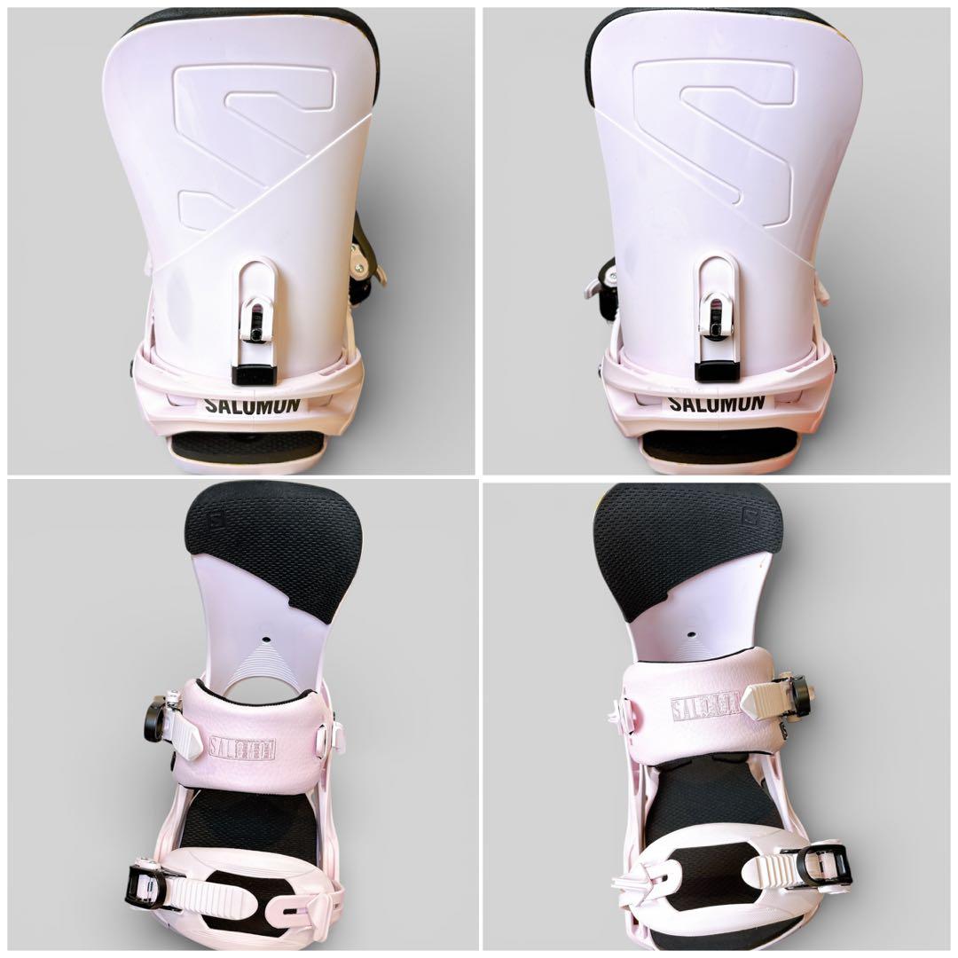 【極美品】 サロモン レディース スノーボードセット 143cm 3点セット