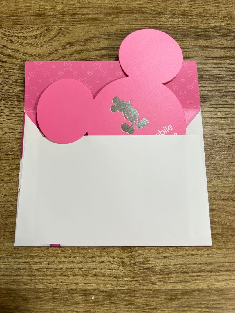 Disney mobile スマートフォン ピンク