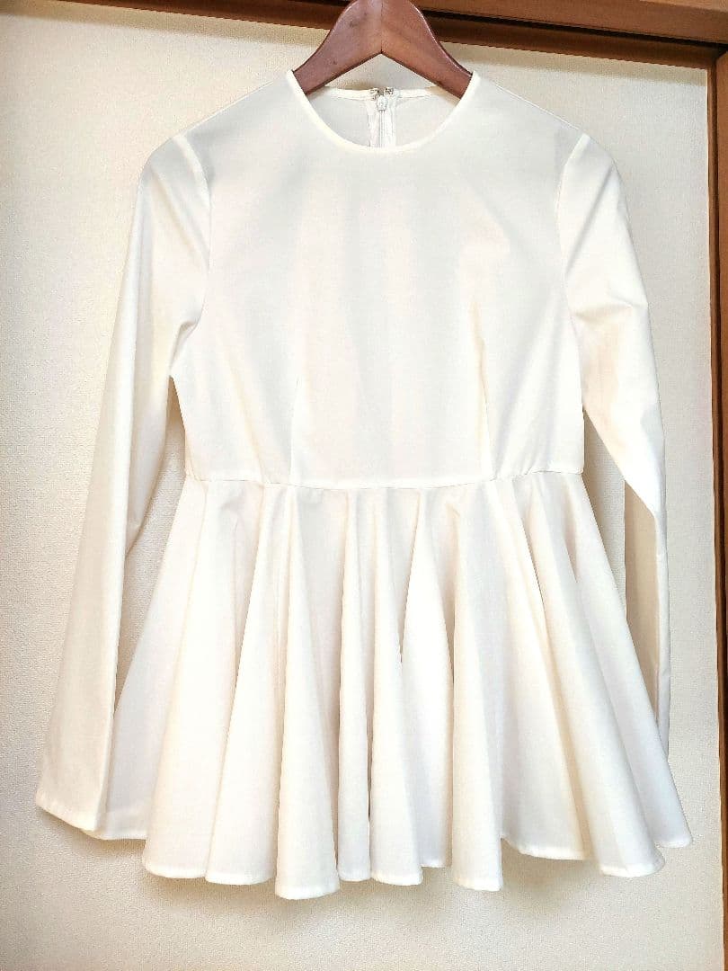トップス mare Basic Peplum Blouse