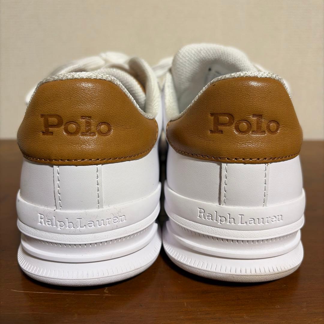 ポロラルフローレン　ホワイト　スニーカー　POLO RALPH LAUREN