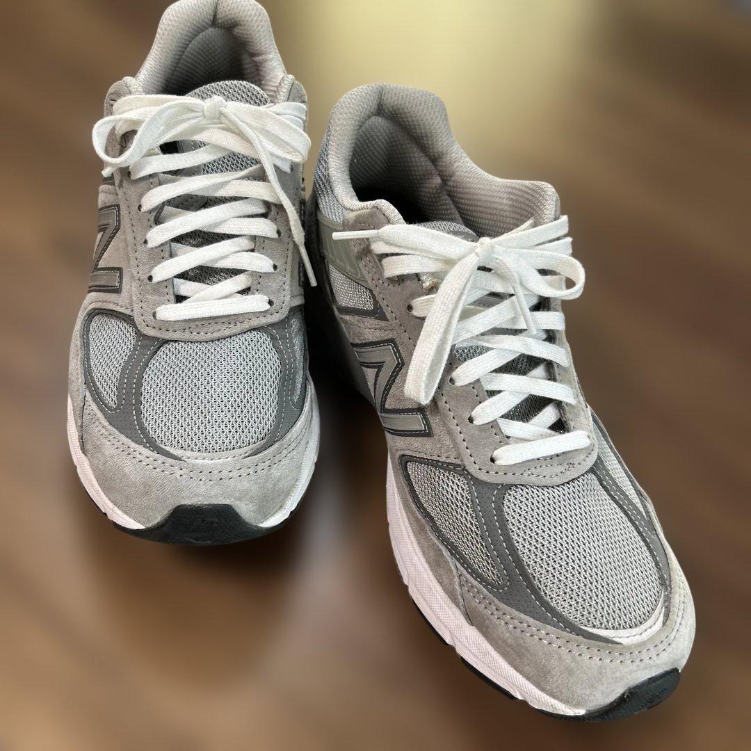 (美品)new.balance. 990v5 メンズスニーカー28㎝