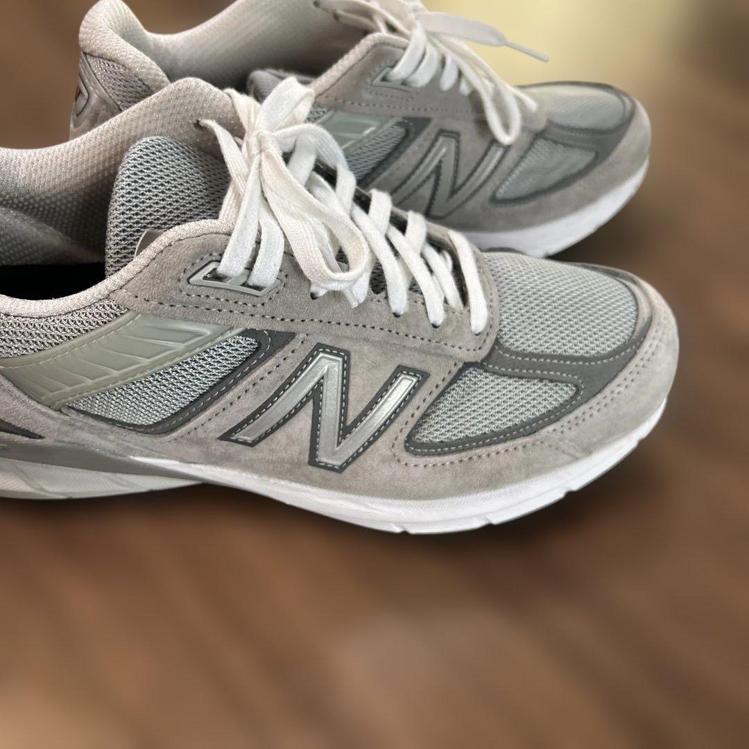 (美品)new.balance. 990v5 メンズスニーカー28㎝