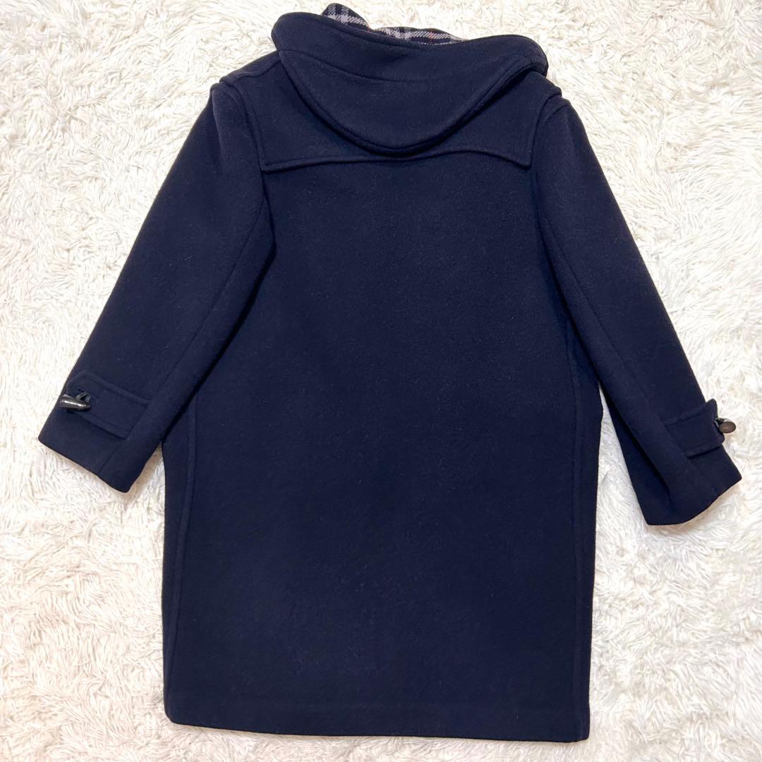 BURBERRY バーバリー　ダッフルコート　ノバチェック　ネイビーＭ