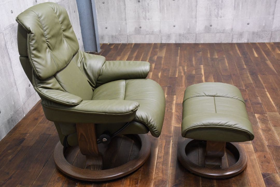 EIK32 短期展示品 2024年製 エコーネス ストレスレスチェア レノ Ｍ