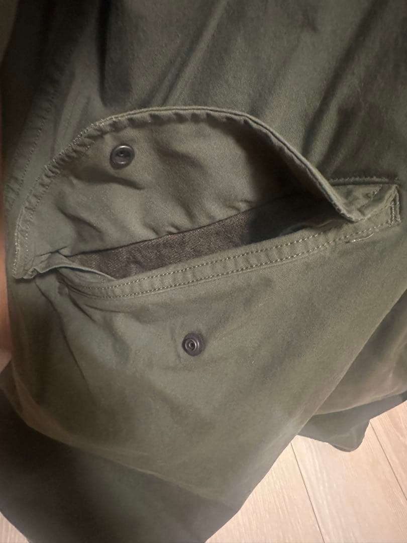 ワコマリア　モッズコート　レオパードファーライナー サイズM