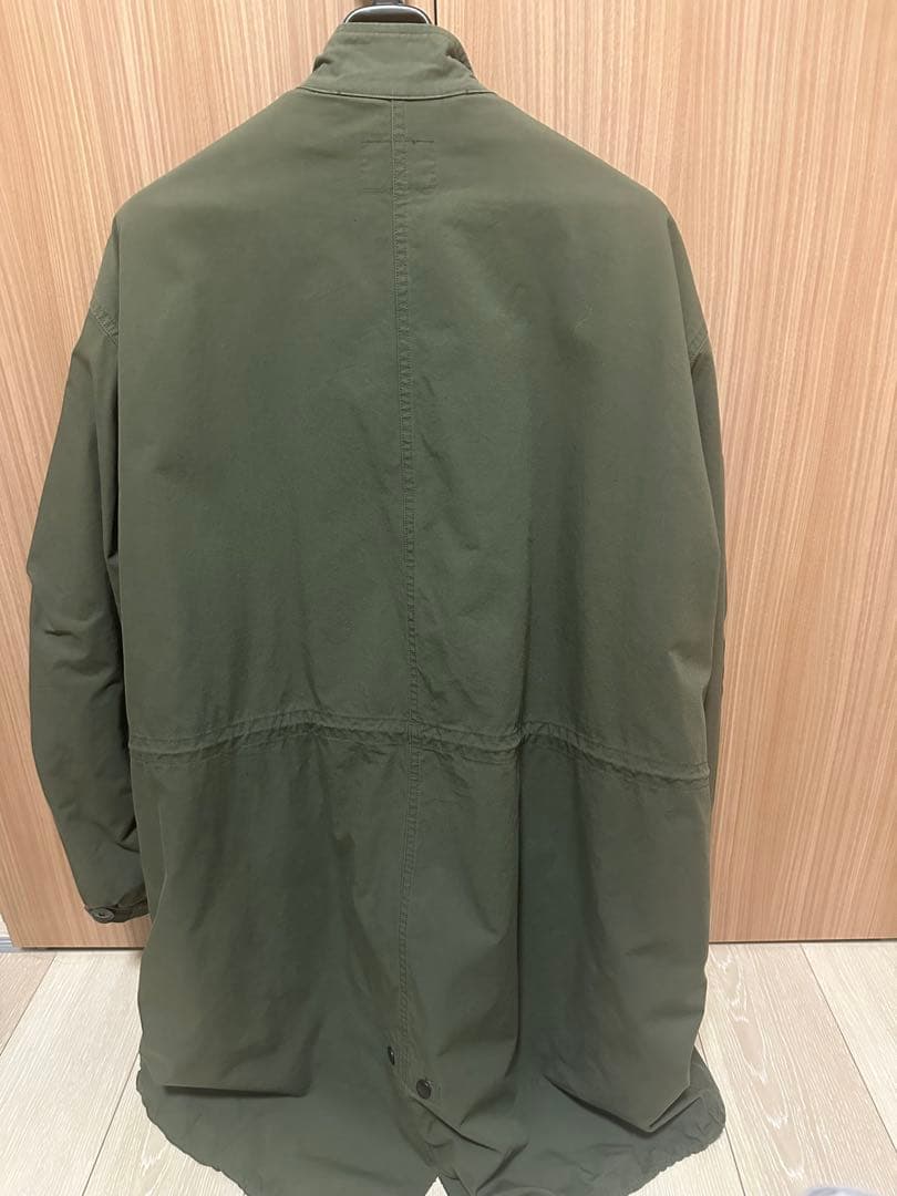 ワコマリア　モッズコート　レオパードファーライナー サイズM