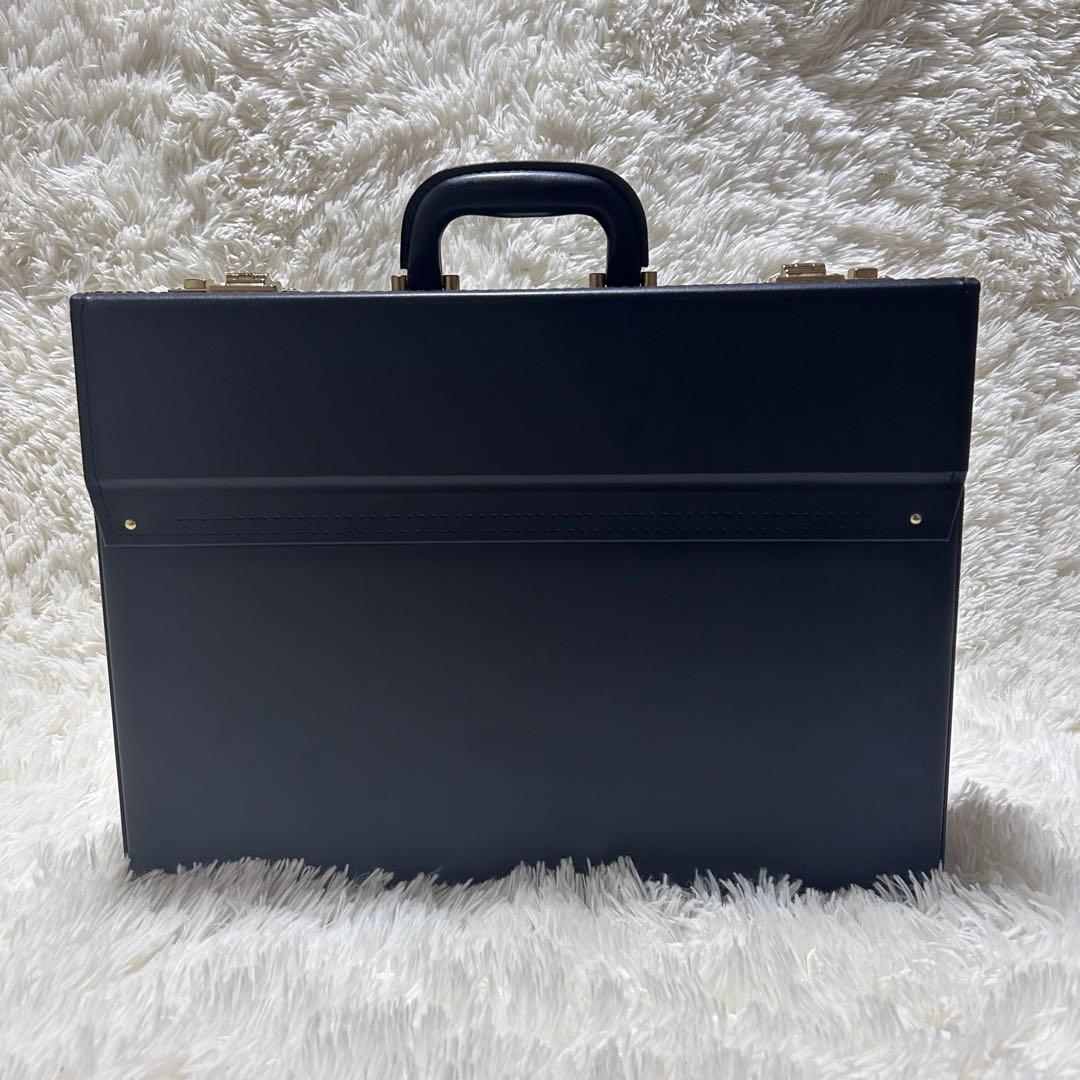 【極美品】J.C Hamilton ハミルトン パイロットケース 黒 レザー