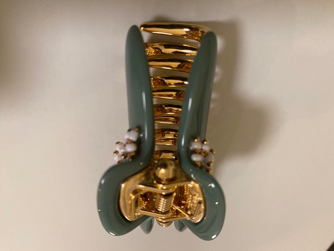 acca クリップ Mサイズ　グリーン系　ミント　翡翠色