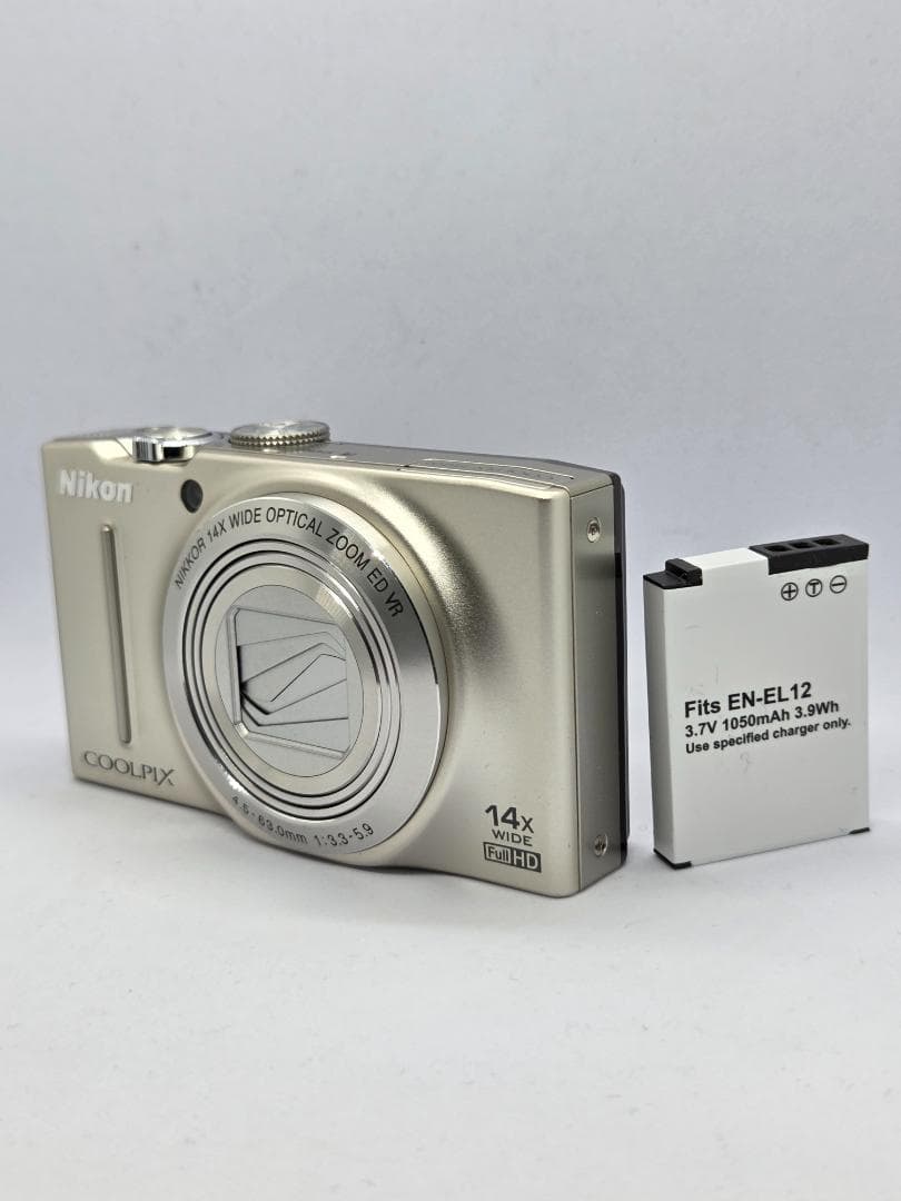 【美品】【スマホ転送OK】ニコン Nikon COOLPIX S8200