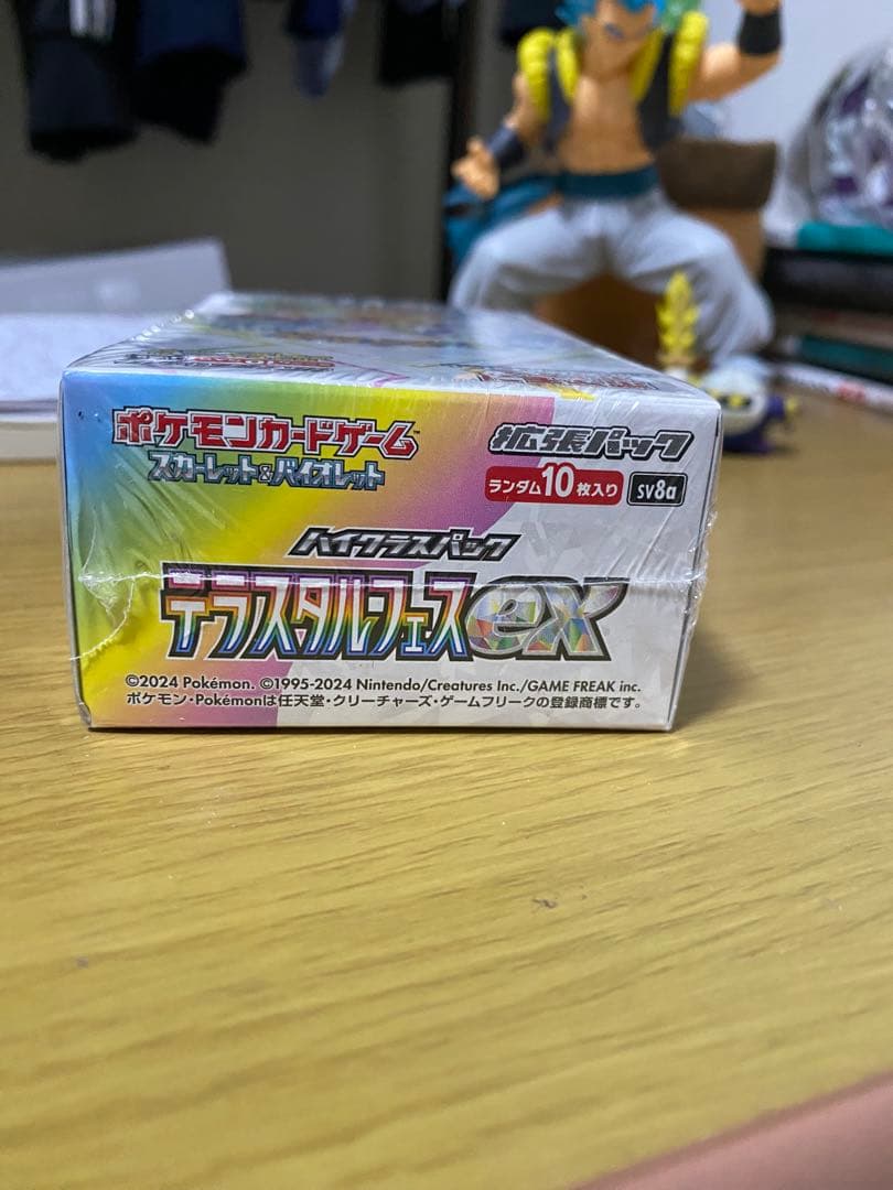 ポケモンカードゲーム テラスタルフェスex 10パック入り1BOXシュリンク付き