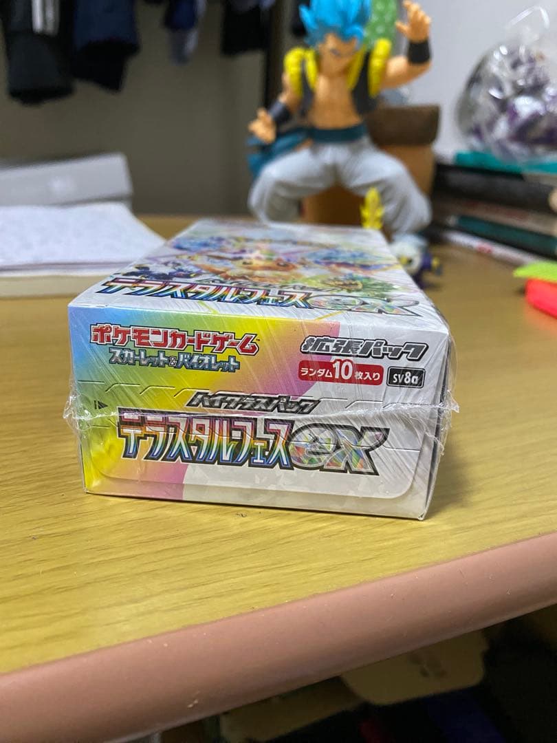 ポケモンカードゲーム テラスタルフェスex 10パック入り1BOXシュリンク付き