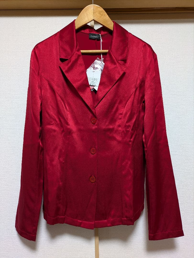 LA PERLA 赤 パジャマ XSサイズ