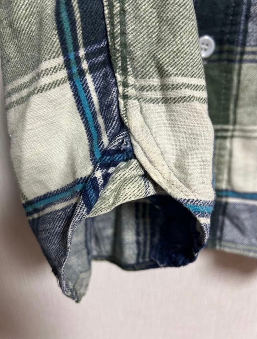 60s パワーハウス　チェックシャツ　ビンテージ　マチ付き/BIGMAC