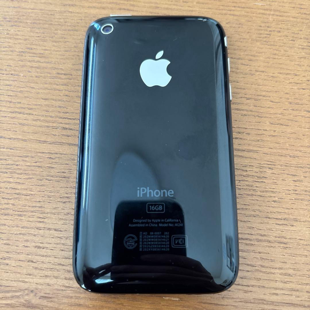 Apple iPhone 3G 16GB ブラック　ケーブル付き