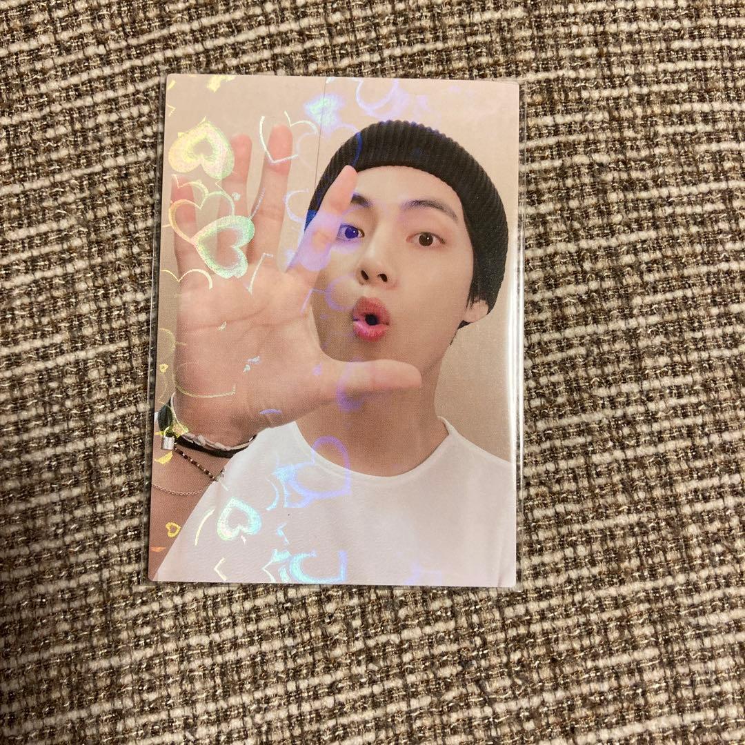 BTS V テテ テヒョン トレカ fc継続特典 非売品