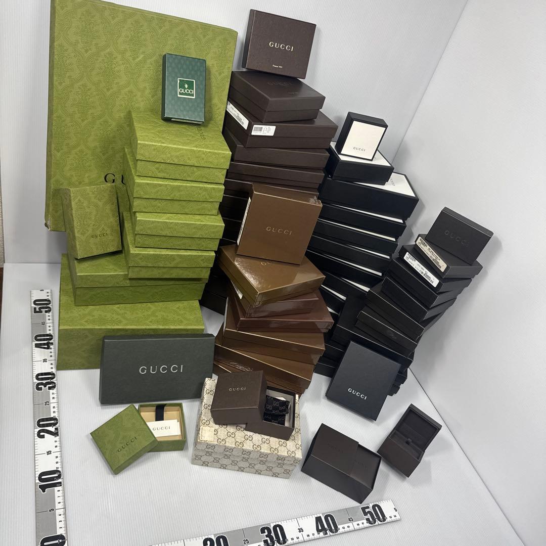 U-ma GUCCI グッチ 空箱 超大量 55個 まとめ売り