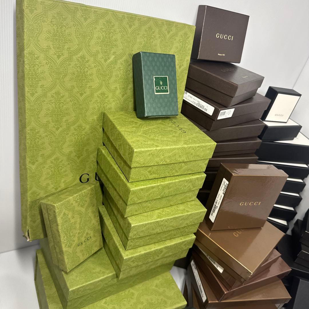 U-ma GUCCI グッチ 空箱 超大量 55個 まとめ売り