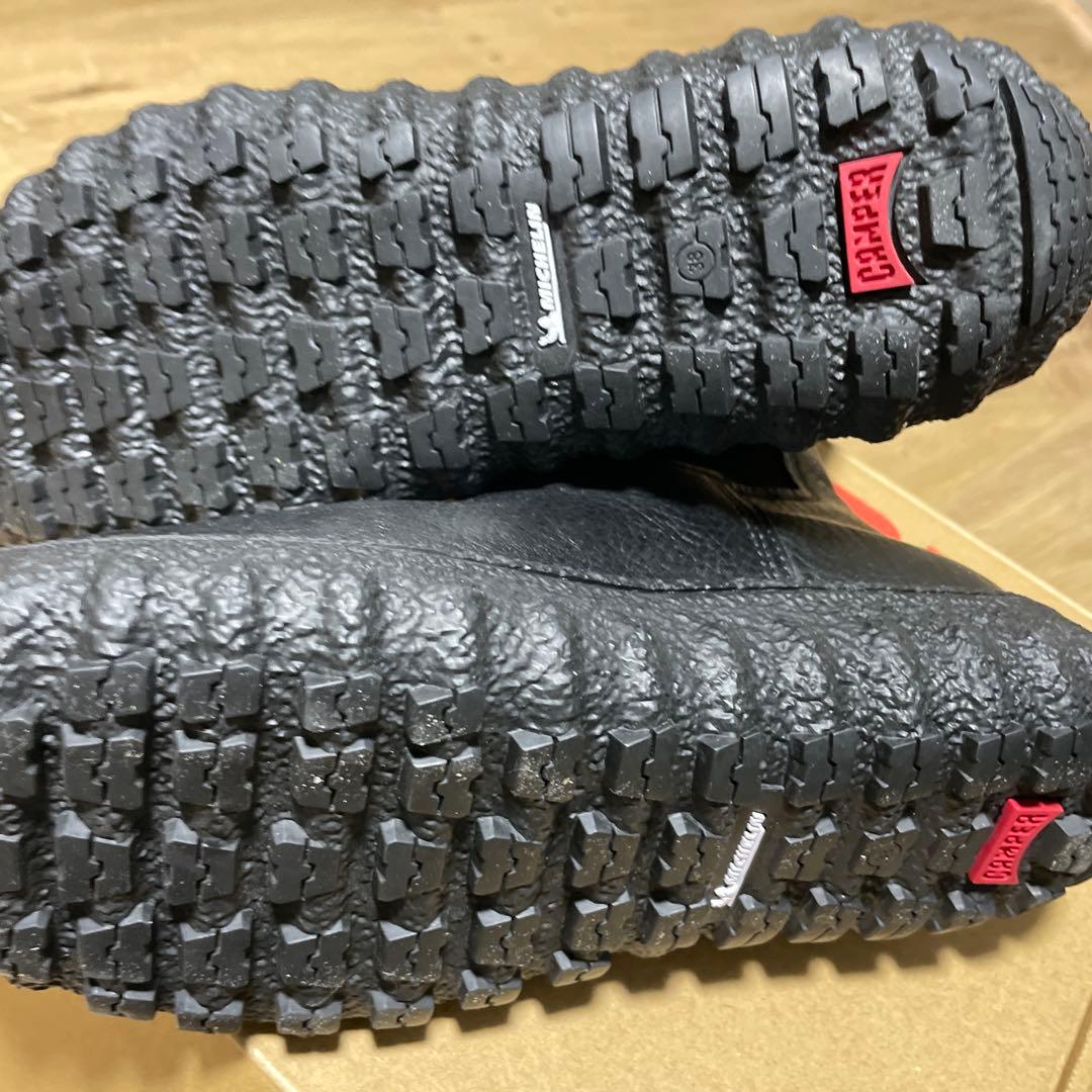CAMPER ブラック 38 サイドゴアブーツ