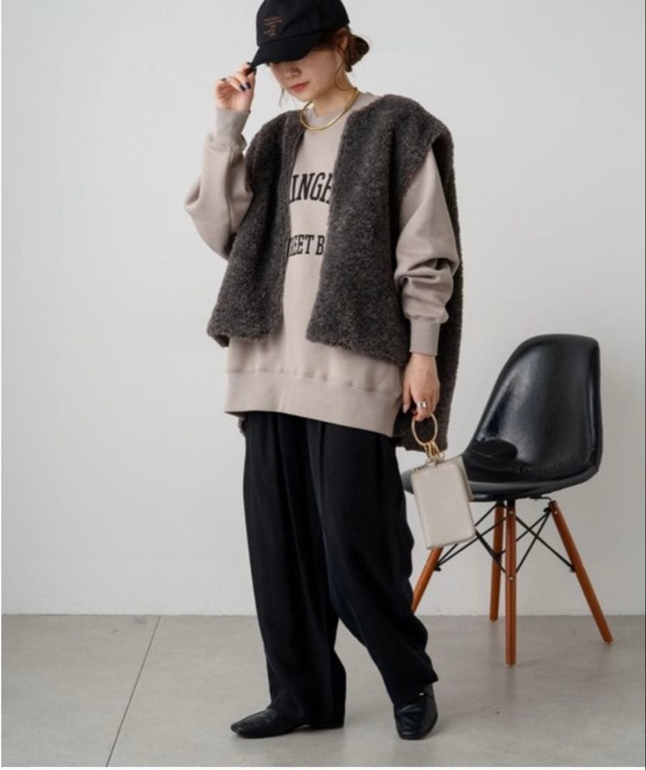 PUAL CE CIN ボアライナー付きマルチウェイモッズコート（新品）