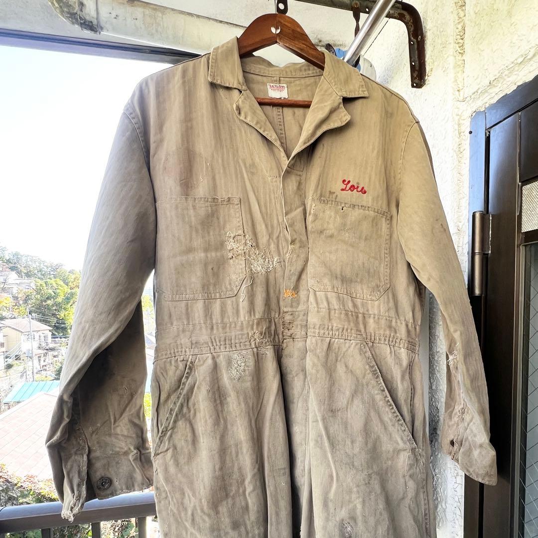 -40s SETLOW HBT オールインワン　チェーンステッチ　40