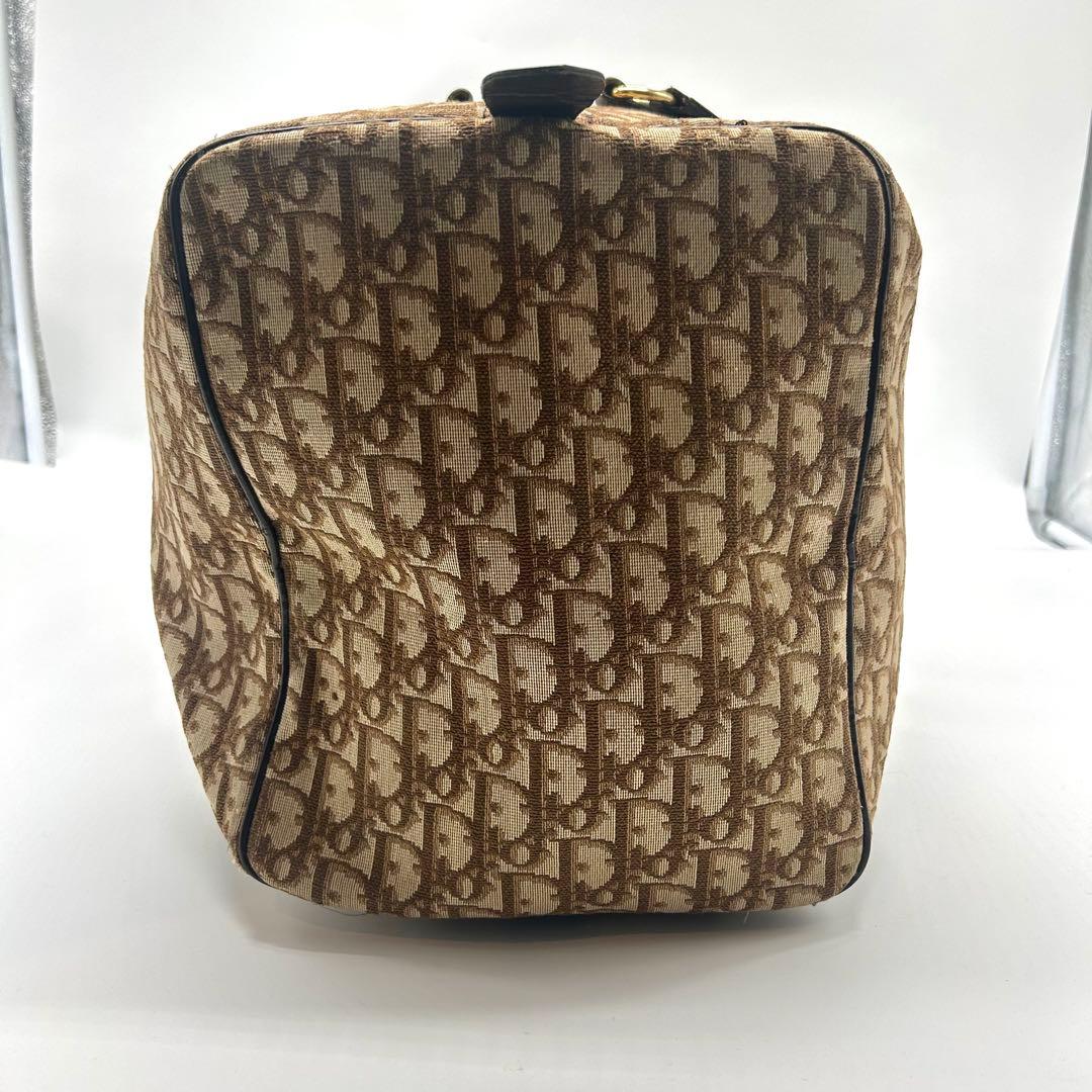 美品✨dior トロッター　ボストン　レザー　キャンバス　大容量　旅行用