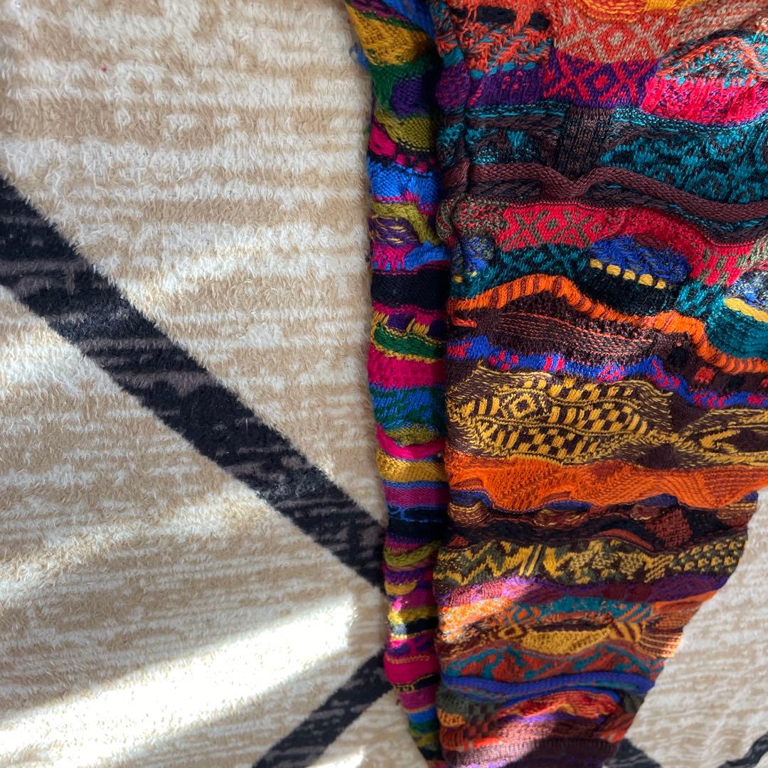COOGI マルチカラー セーター　Lサイズ